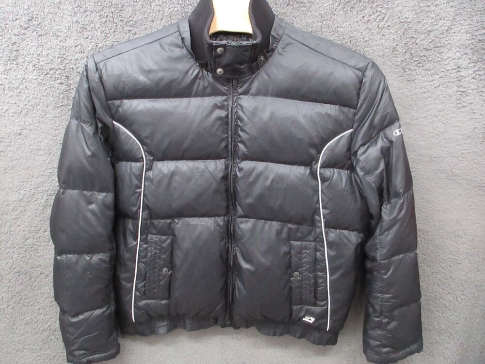 Vintage CHAMPION EUROPE OUTERWEAR SERIES Men's XXL Feather Down Puffer Jacket